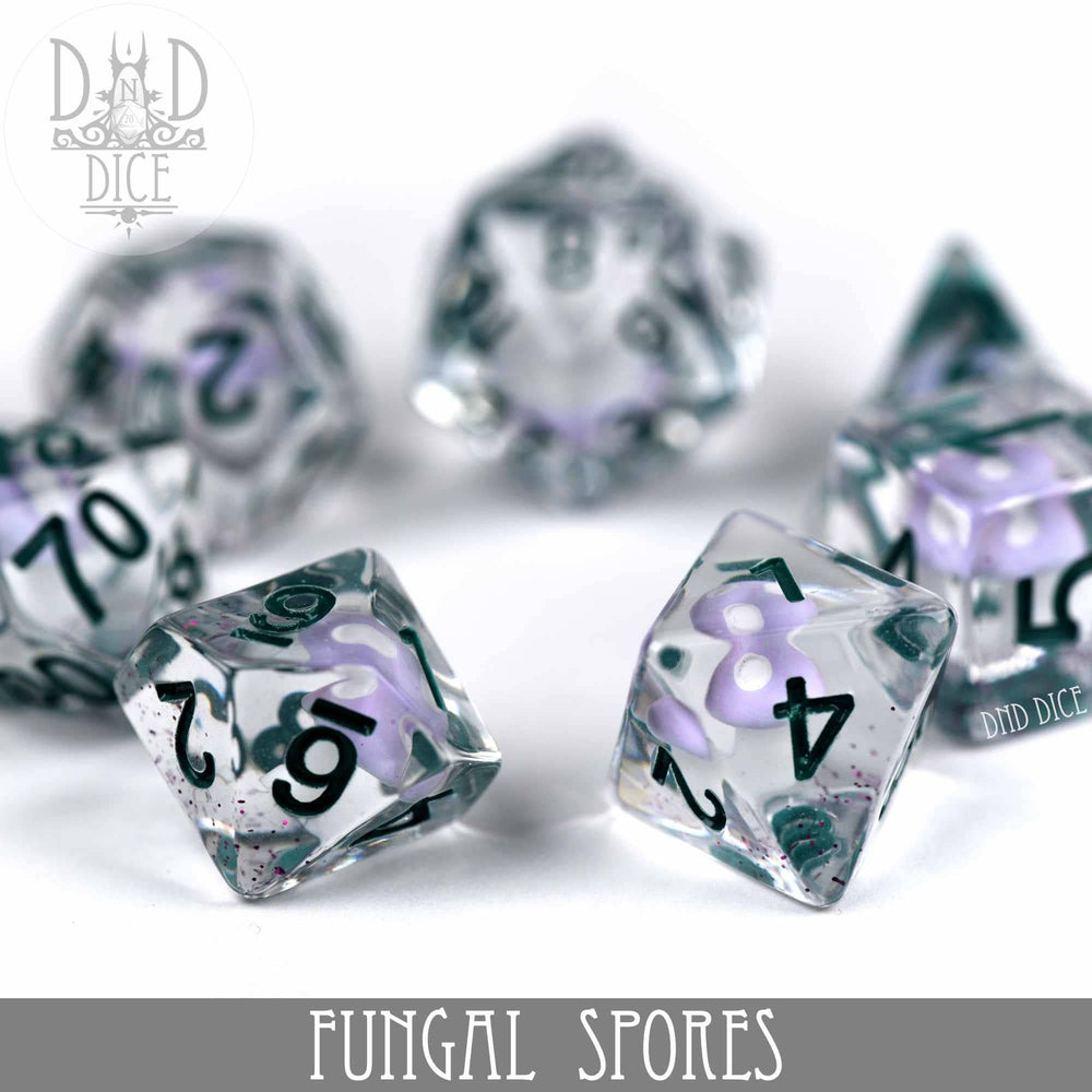 RPG Dice Set - Fungal Spores