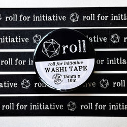 Washi Tape - Roll for Initiative