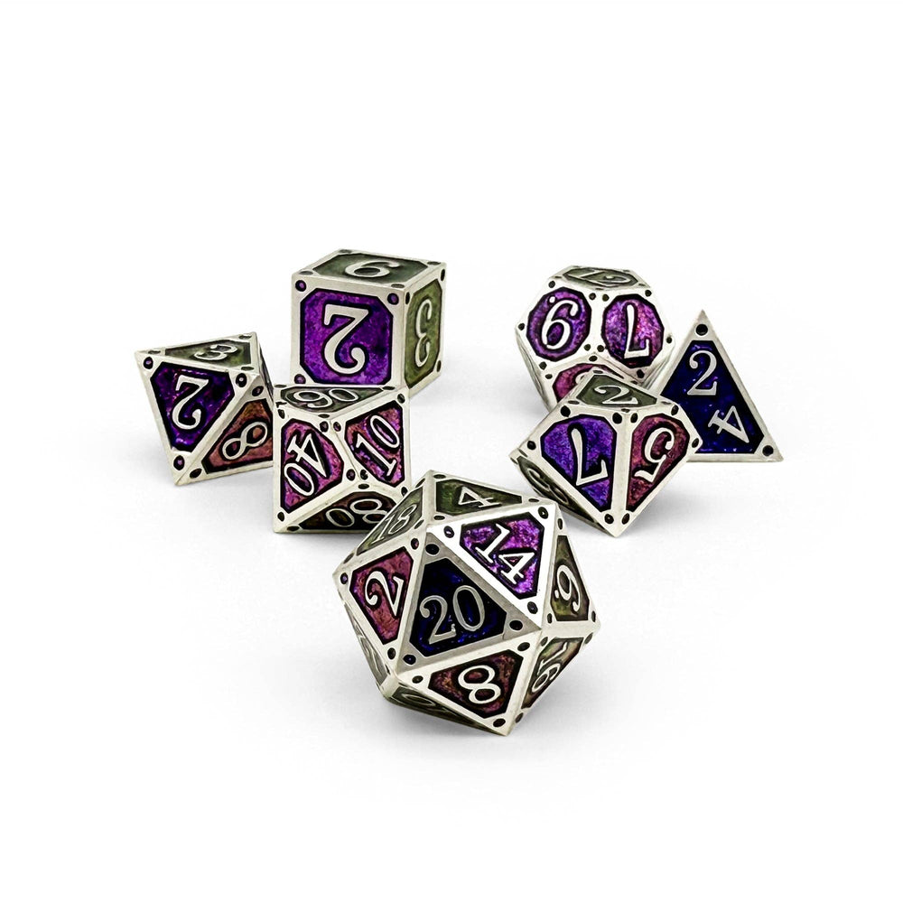 RPG Dice Set - Tome of the Forbidden (Storybook)