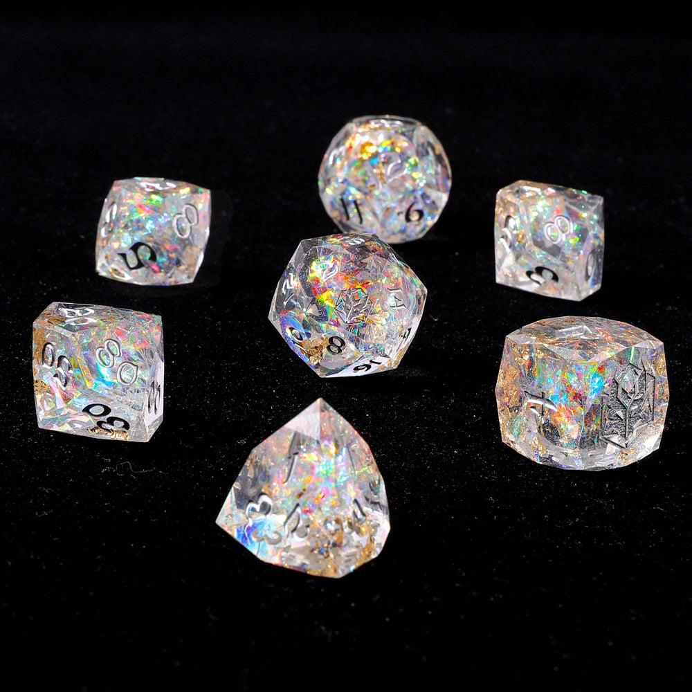 Sharp Edge Resin Dice - Captured Magic (Crystal)