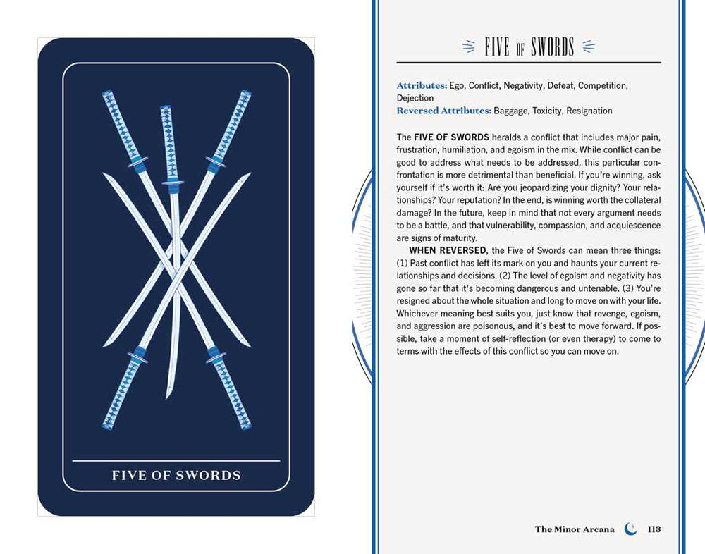 Anime Tarot Deck and Guidebook