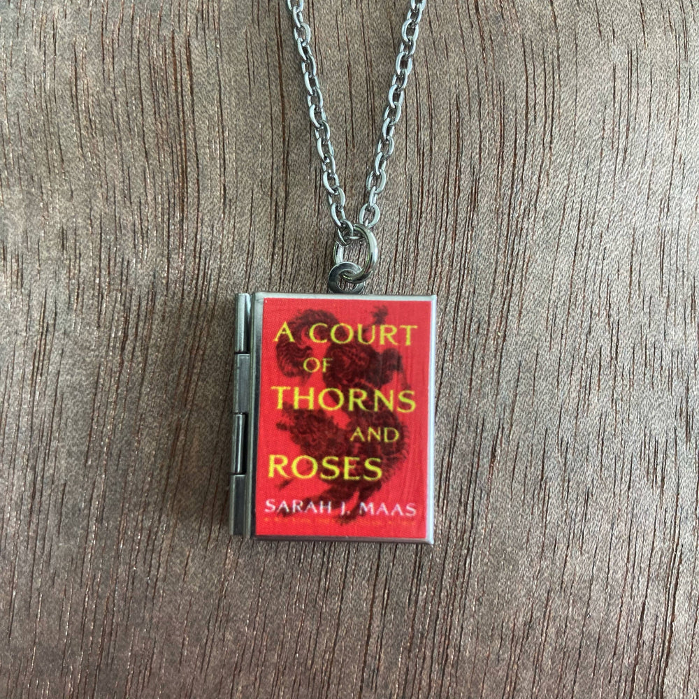 Book Locket - A Court of Thorns and Roses