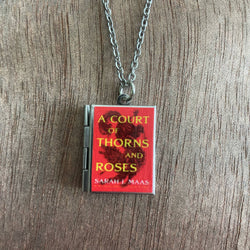 Book Locket - A Court of Thorns and Roses