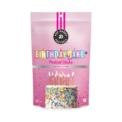 Seasoned Pretzels - Birthday Cake