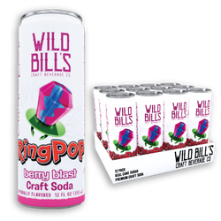 Cane Sugar Craft Soda - Berry Blast Ring Pop