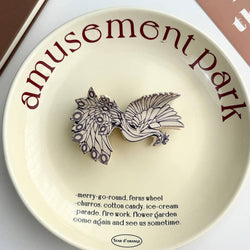 Hair Clip - Crow