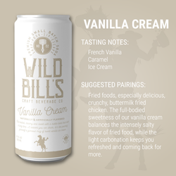Cane Sugar Craft Soda - Vanilla Cream