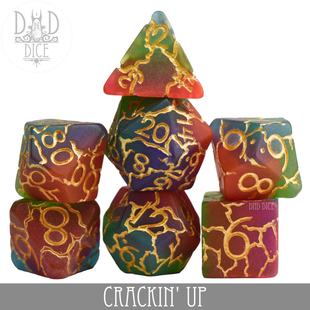 RPG Dice Set - Crackin' Up