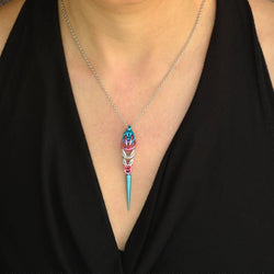 Pridemaille Spike Pendant - Transgender