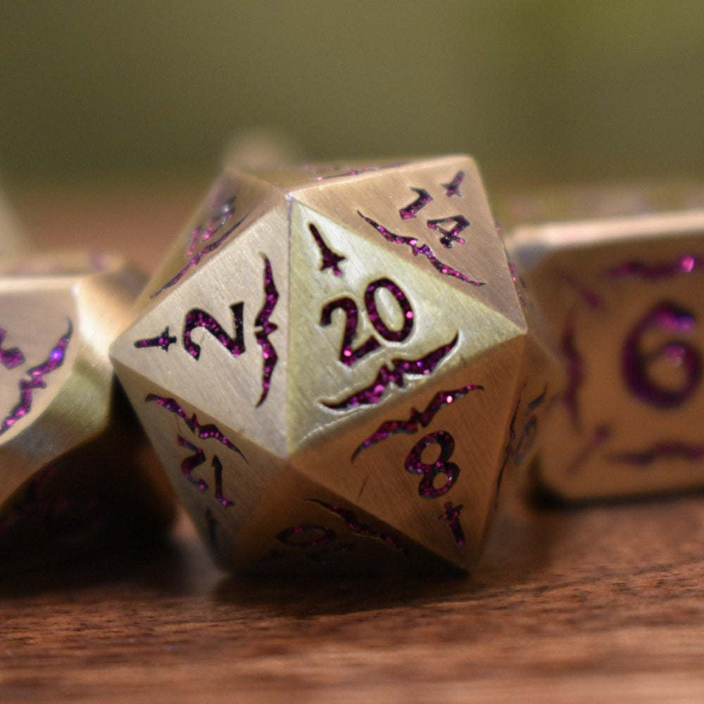 RPG Metal Dice Set - Blade of the Maiden