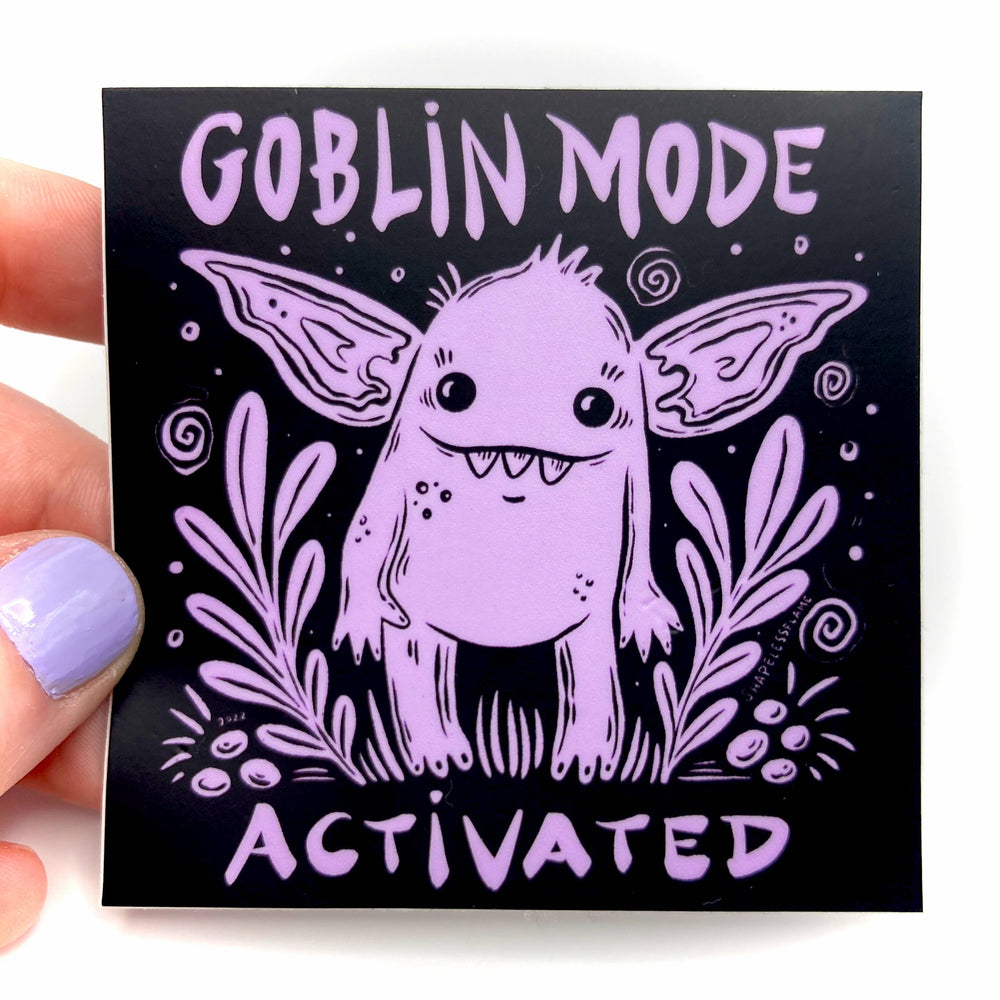 Vinyl Sticker - Goblin Mode Activated