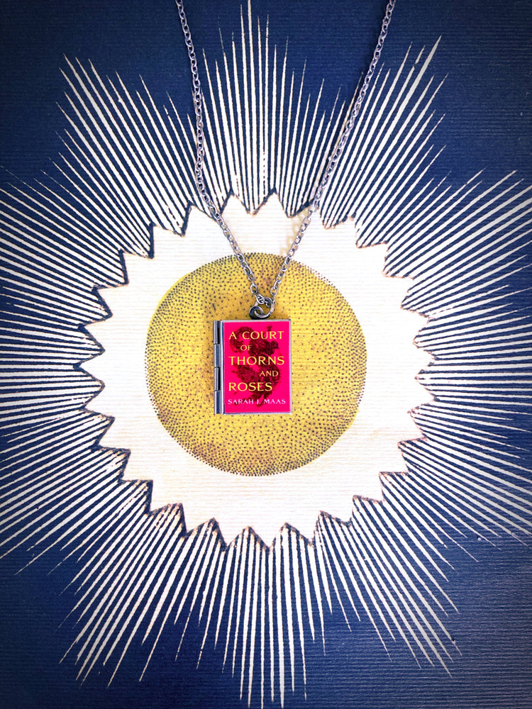 Book Locket - A Court of Thorns and Roses