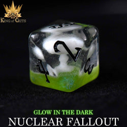 King of Crits Dice Set - Nuclear Fallout (11-Piece)