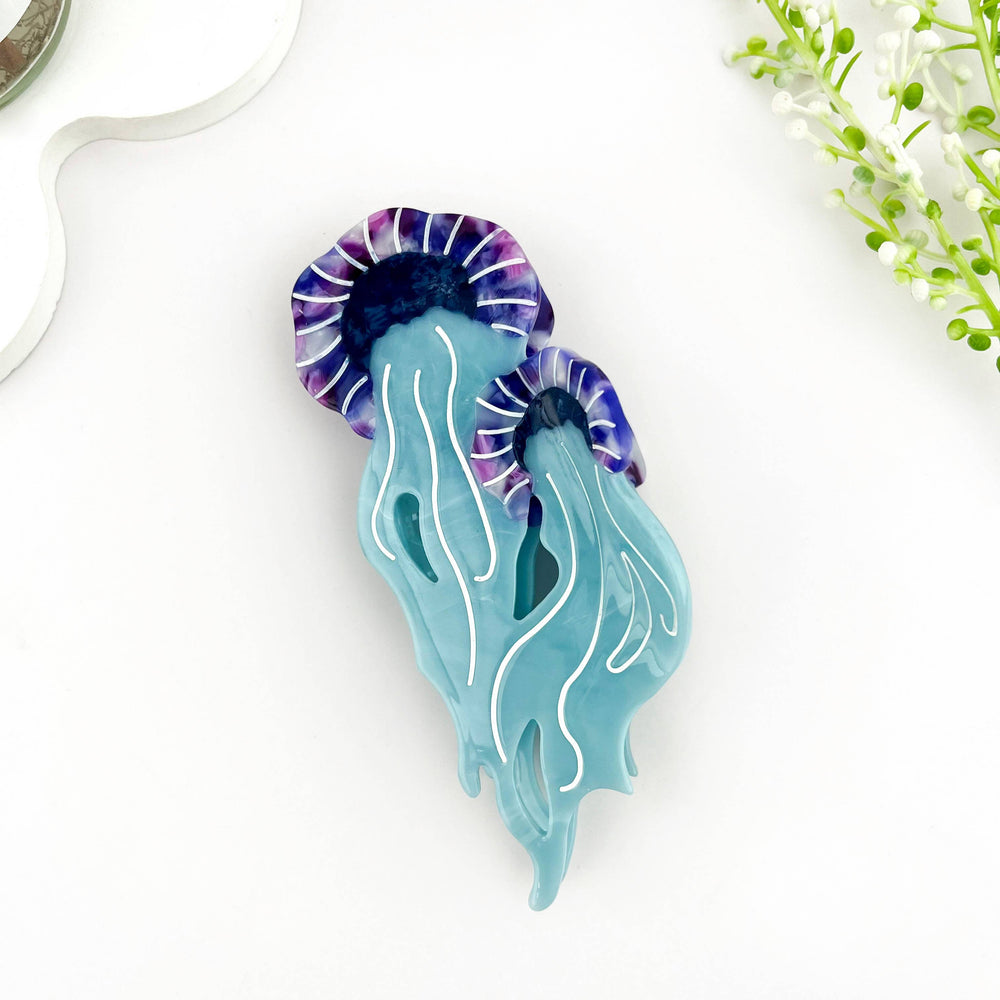 Hair Clip - Graceful Jellyfish