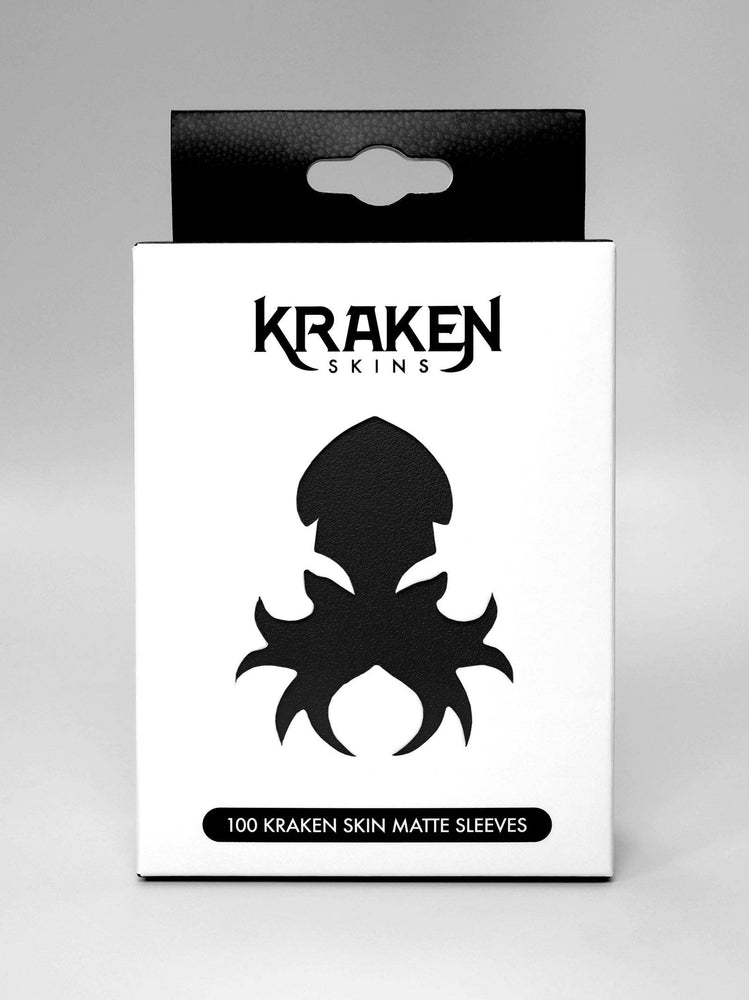 Kraken Skin Sleeves - Obsidian Black Matte