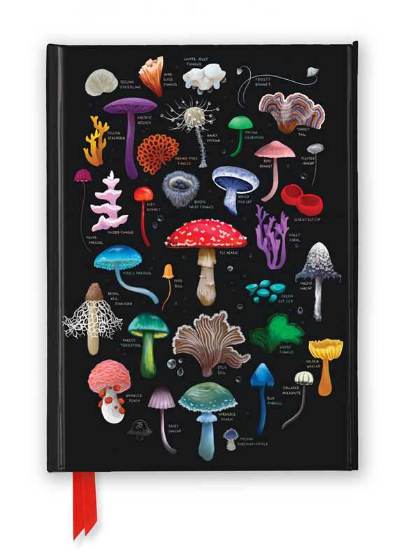 Foiled Journal - Mushrooms & Fungi