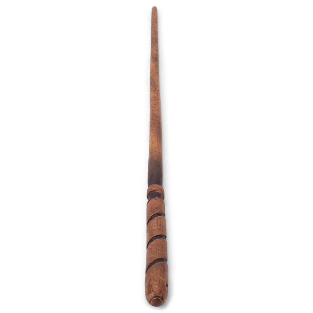 Wand - Woodgrain Brown Dark Spiral