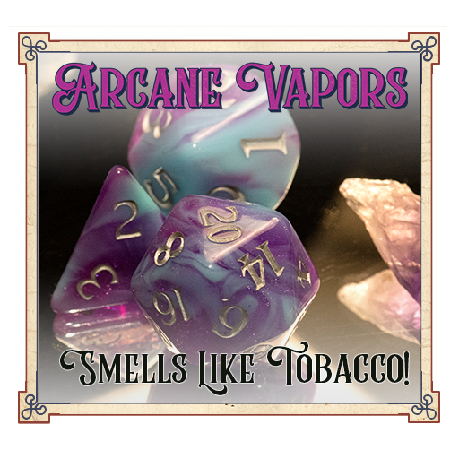 Scented RPG Dice - Arcane Vapors