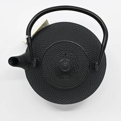 Tea Kettle - Black Hobnail