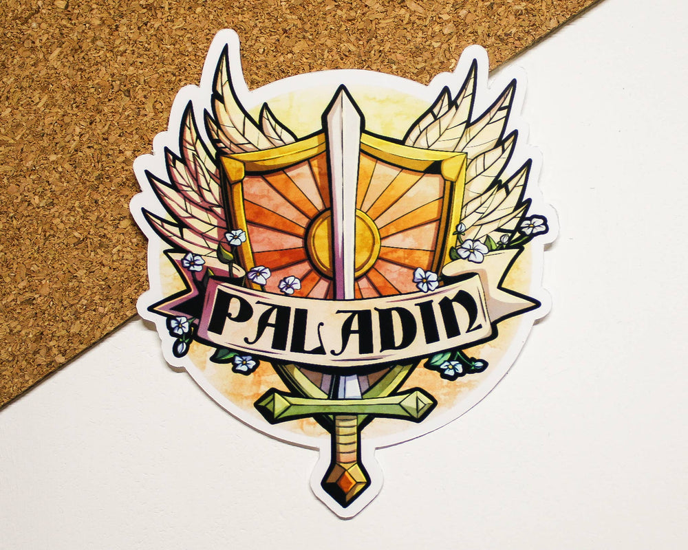 Paladin Class Sticker: Sticker