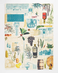Tea Towel - Spirits and Distilling (Case of 4)