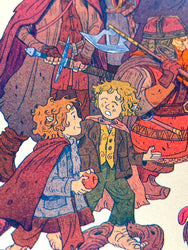 Riso Print - Lord of the Rings, Fellowship