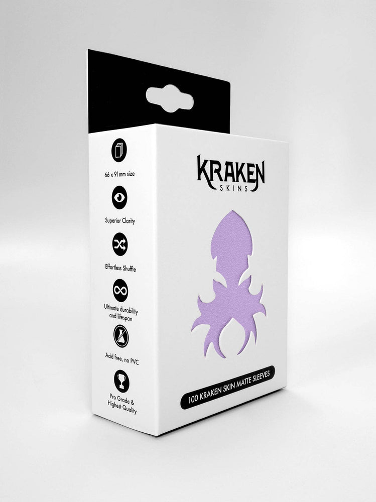 Kraken Skin Sleeves - Lavender Matte