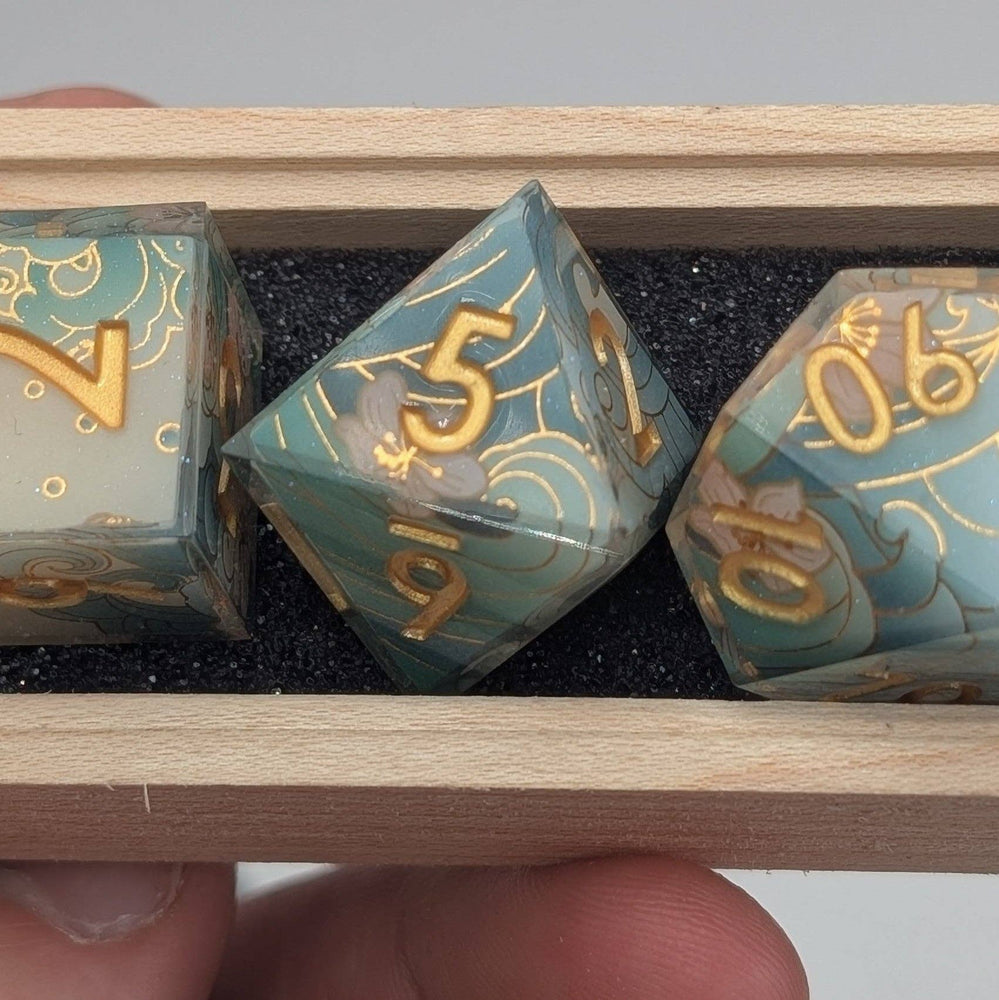 Ebonwood Dice Set - Tidal Focus