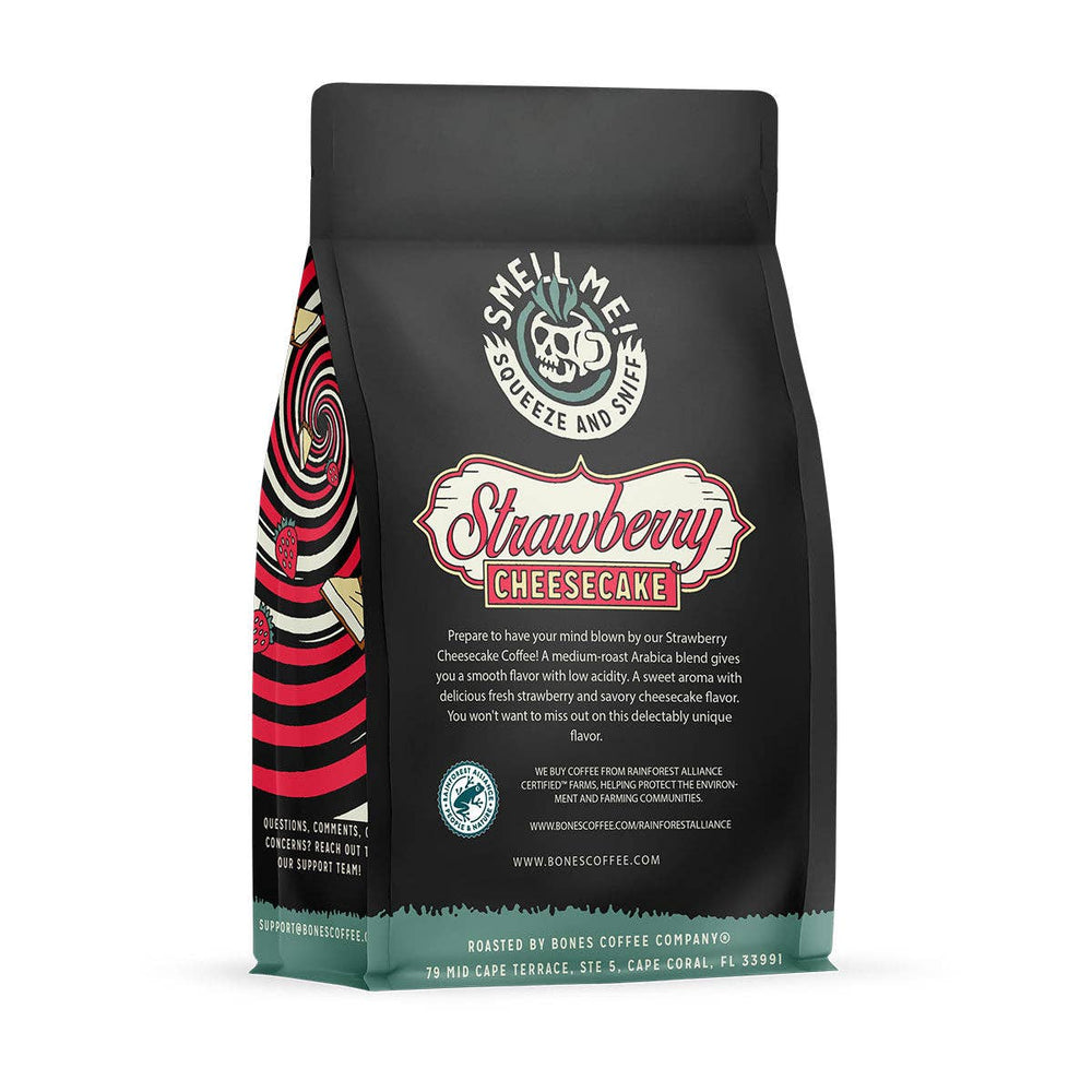 Flavored Ground Coffee - Strawberry Cheesecake