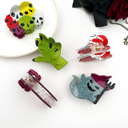 Hair Clip - Skele-Heart