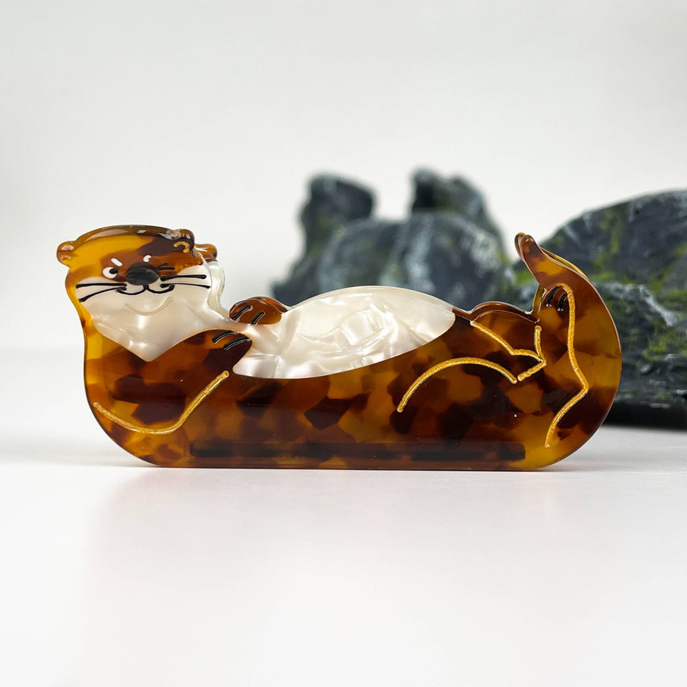 Hair Clip - Otter