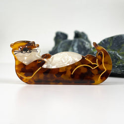 Hair Clip - Otter
