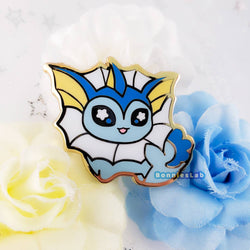 Enamel Pin - Chibi Vaporeon