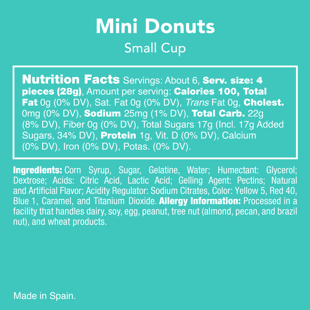Gourmet Candy - Mini Donuts