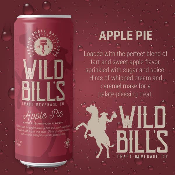 Cane Sugar Craft Soda - Apple Pie
