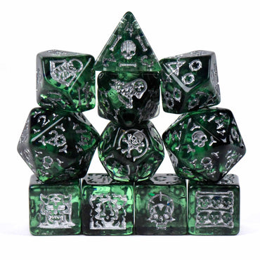 King of Crits Dice Set - Crypt of the Necromancer (11-Piece)