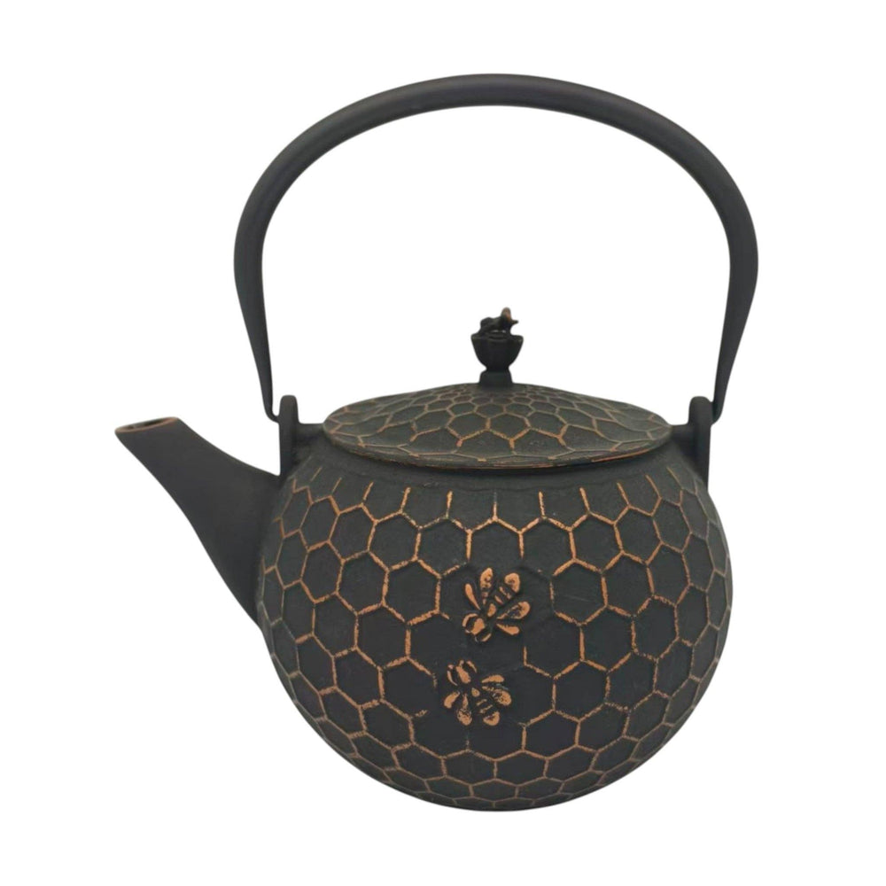 Tea Kettle - Bronze Honeycomb
