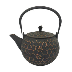 Tea Kettle - Bronze Honeycomb
