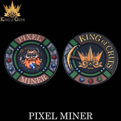 King of Crits Dice Set - Pixel Miner (11-Piece)