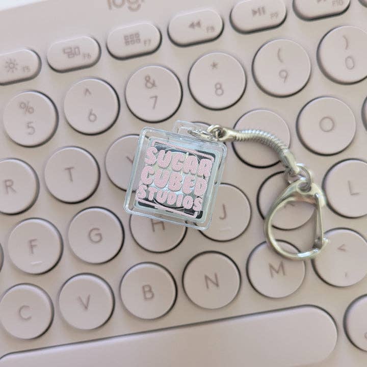 Fidget Keycap Keychain - Mossy Giant
