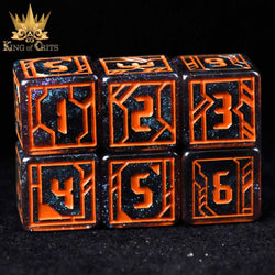 King of Crits Dice Set - Digital Dystopia (11-Piece)