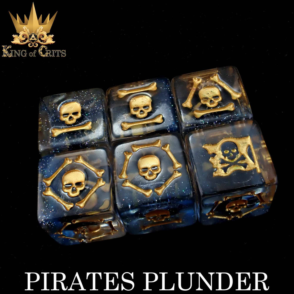 King of Crits Dice Set - Pirates Plunder (11-Piece)