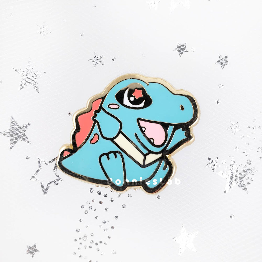 Enamel Pin - Totodile