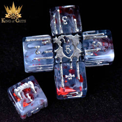 King of Crits Dice Set - Vampiric Bloodline (11 Dice Set)