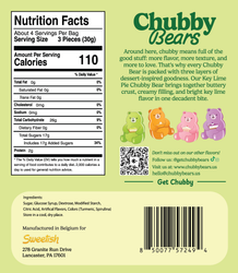 Chubby Bears - Key Lime Pie Gummy Bears
