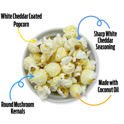Gourmet Popcorn - White Cheddar