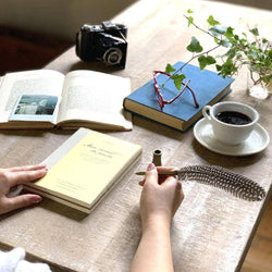 Quill Ballpoint Pen & Stand Set - Duck
