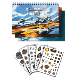 Into the Wilds Extraplanar Battlemap Books - Fire & Ice