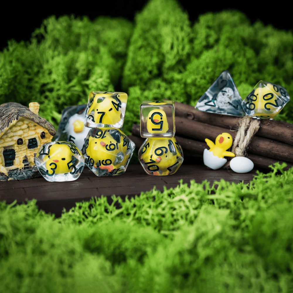 RPG Dice Set - Chicken Farm