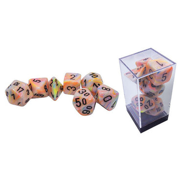 Mega-hedral Dice Set - Festive Circus/Black